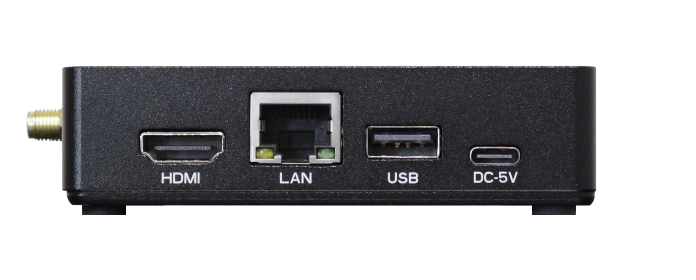 背面：HDMI / LAN / USB / DC-5V