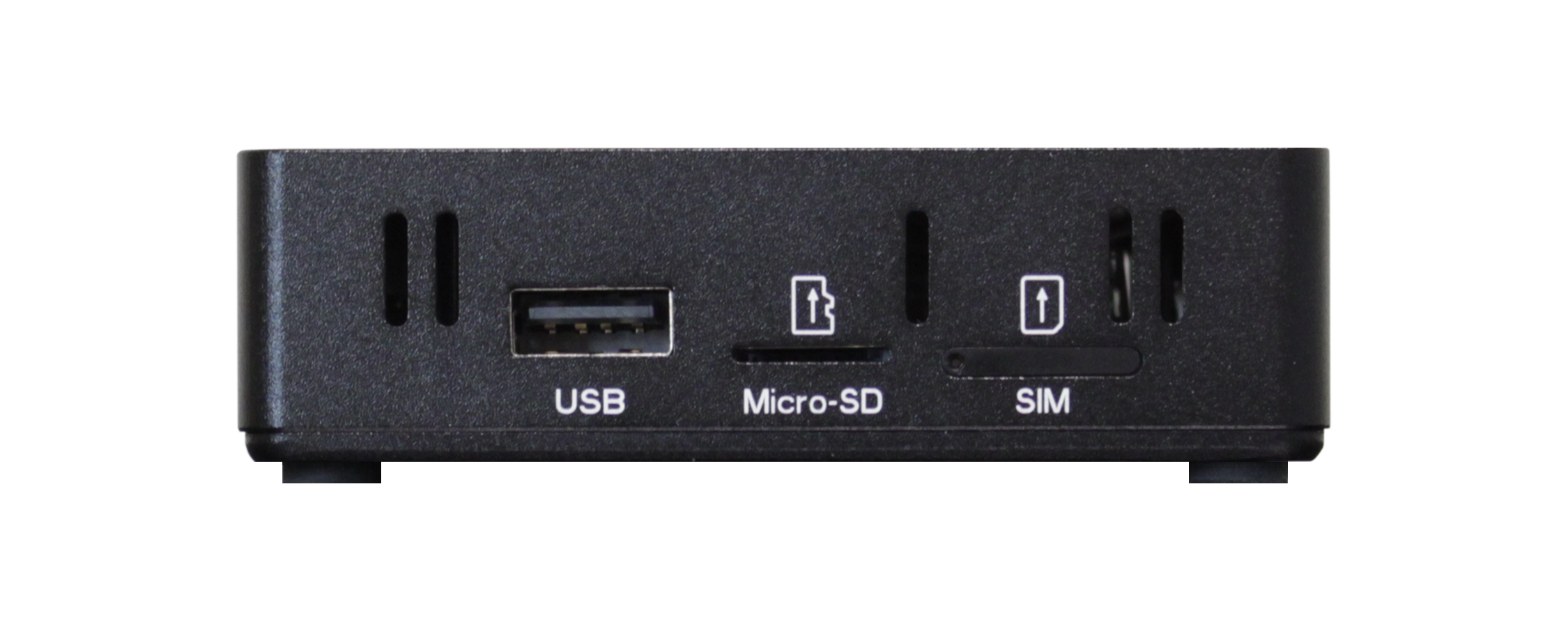 側面：USB / Micro-SD / SIM